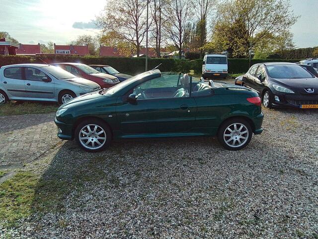 Peugeot 206 CC 2.0-16V AIRCO ECC LMV LEERBEKLEDING ZEER LUX,s