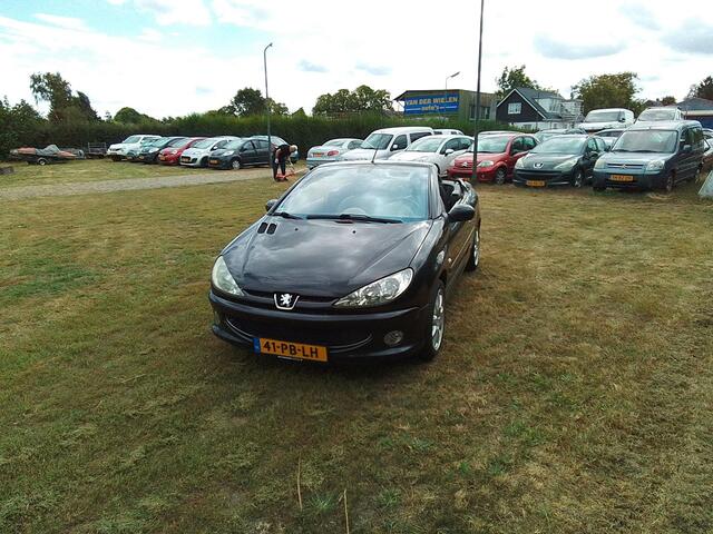 Peugeot 206 CC 2.0-16V AIRCO ECC LMV LEERBEKLEDING ZEER LUX,s