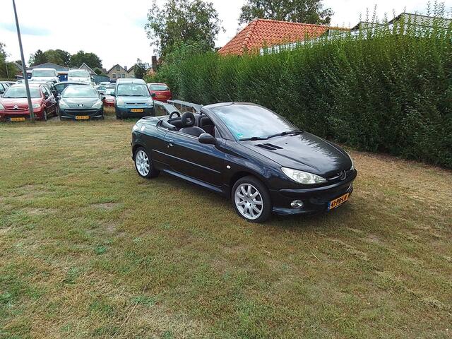 Peugeot 206 CC 2.0-16V AIRCO ECC LMV LEERBEKLEDING ZEER LUX,s