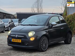 FIAT 500 0.9 TwinAir Blackjack Leer