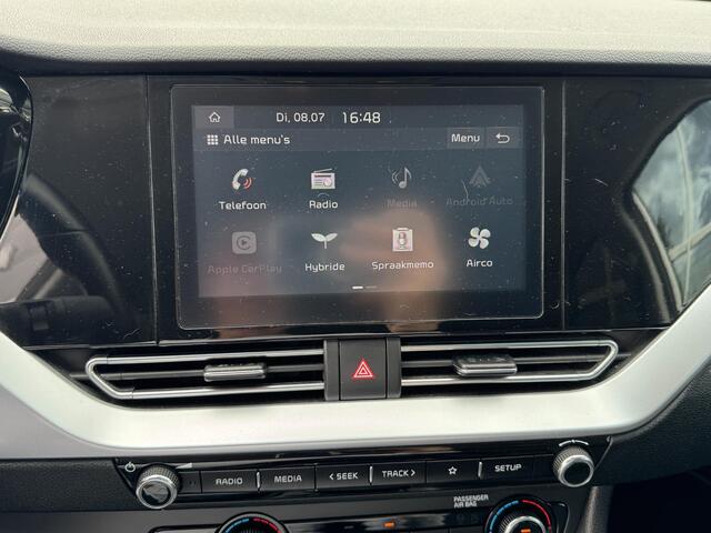 KIA Niro 1.6 GDi Hybrid ComfortLine Cruise control, achteruitrij camera, navigatie Apple CarPlay/Android Auto, automaat, hybride
