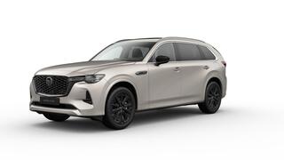 MAZDA CX-80 2.5 e-SkyActiv PHEV Homura Plus / Platinum Quartz / Zwart Nappa leder