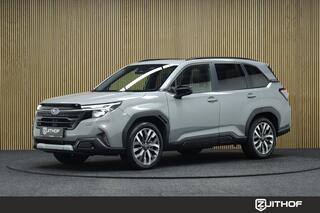 SUBARU FORESTER 2.0i e-BOXER Premium Black | First Edition | Trekhaak Afneembaar | Panoramadak | Leder | Adaptive-cruise | Navigatie | Apple Carplay & Android Auto | Elek. Achterklep | Keyless | Navigatie | Rondomzicht Camera | Dodehoekdetectie
