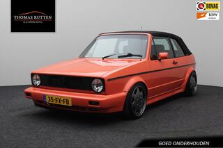 VOLKSWAGEN GOLF Cabriolet 1.8 MK1 1991 1.8 20VT TURBO | KMS | DOWNPIPE | PORSCHE Remklauwen | PORSCHE C2 Velgen | Lederen bekleding