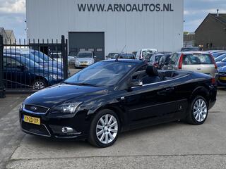 FORD FOCUS Coup�-Cabriolet 2.0-16V AUTOMAAT 146 PK Titanium, AIRCO(CLIMA), CRUISE CONTROL, LEDER INTERIEUR, STOELVERWARMING, PARKEERSENSOREN, ELEK-DAK, ELEK-RAMEN, RADIO-CD-MP3, ISOFIX, WINDSCHERM, CENT-VERGRENDELING, LM-VELGEN, TREKHAAK, YOUNGTIMER