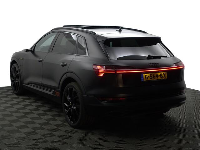 Audi E-Tron 55 quattro advanced 95 kWh- SOH 91%, Bang Olufsen, 2x Laadpoort, Camera Spiegels, 360 Camera, Panoramadak