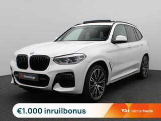 BMW X3 xDrive30e High Executive 292PK AUT8 M-Sport, SOH 96%, Pano-Schuifdak, Cruise Controle, Head-Up Display, M-Sportremmen, 360gr. Camera, Memorystoel, Stoel-Stuurverwarming, Trekhaak, 21
