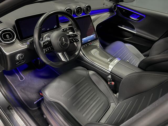 Mercedes-Benz C-Klasse 180 AMG Line Automaat - Leder - Navigatie - Camera - Panoramadak - Full Option - staat - 1e Eigenaar