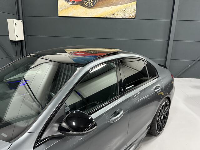 Mercedes-Benz C-Klasse 180 AMG Line Automaat - Leder - Navigatie - Camera - Panoramadak - Full Option - staat - 1e Eigenaar