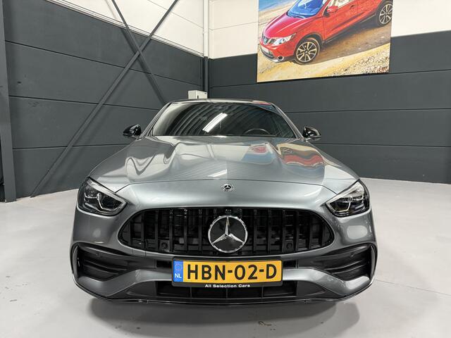 Mercedes-Benz C-Klasse 180 AMG Line Automaat - Leder - Navigatie - Camera - Panoramadak - Full Option - staat - 1e Eigenaar