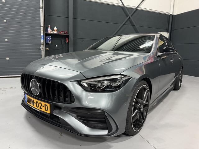 Mercedes-Benz C-Klasse 180 AMG Line Automaat - Leder - Navigatie - Camera - Panoramadak - Full Option - staat - 1e Eigenaar
