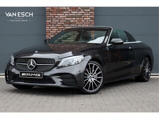 MERCEDES-BENZ C-KLASSE Cabrio 220 d AMG Line | Airscarf | Burmester | Surround Camera | Leder | Keyless Go | Leder | Stoelverwarming | Dodehoekassistent | Apple Carplay/Android Auto |