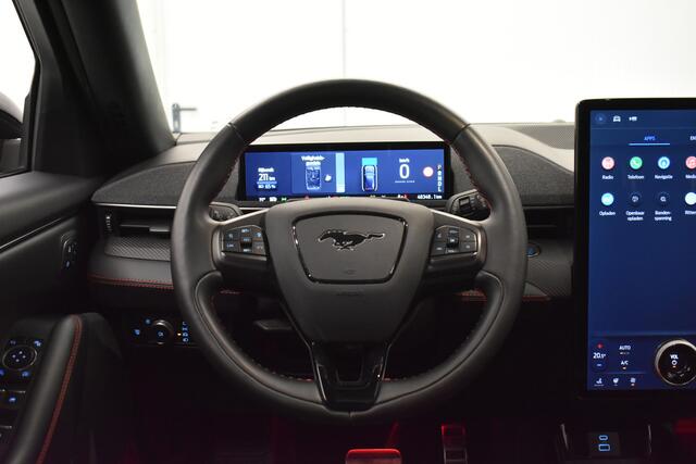 Ford Mustang Mach-E Premium AWD 75 kWh 271 Pk Pano 360�Camera Rode stiksel+Remklauw  Zwarte hemel | Elek aklep
