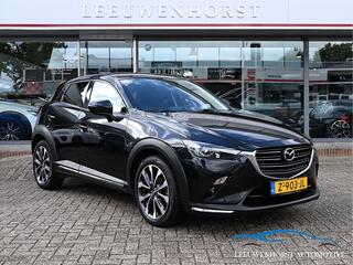 MAZDA CX-3 2.0 SkyActiv-G 121 Luxury BLIS, clima, cruise, camera, LED, 2x PDC, navi, zie omschrijving