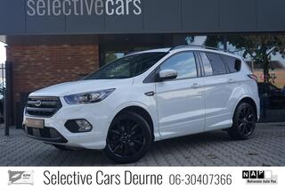 FORD KUGA 1.5 EcoBoost ST Line , Frost White, Zwart optiek, 18''LM, Trekhaak, Cruise, AppleCarplay, Garantie.