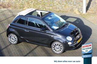 FIAT 500C 1.2 Rock Cabrio Leder Navi Parkdistance blue tooth airco 16 inch lm velgen