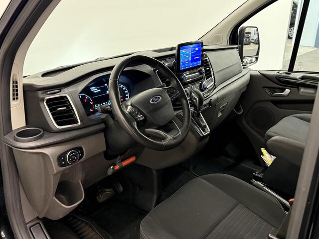 Ford Transit CUSTOM 300 2.0 TDCI L2H1 Limited Dubbele cabine Automaat Navi Airco 2 Schuifdeuren Trekhaak PDC Carplay DAB