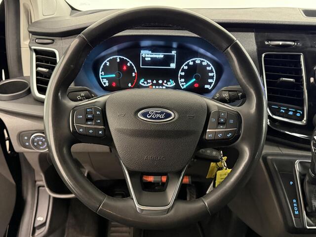 Ford Transit CUSTOM 300 2.0 TDCI L2H1 Limited Dubbele cabine Automaat Navi Airco 2 Schuifdeuren Trekhaak PDC Carplay DAB