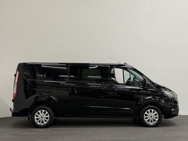 Ford Transit CUSTOM 300 2.0 TDCI L2H1 Limited Dubbele cabine Automaat Navi Airco 2 Schuifdeuren Trekhaak PDC Carplay DAB