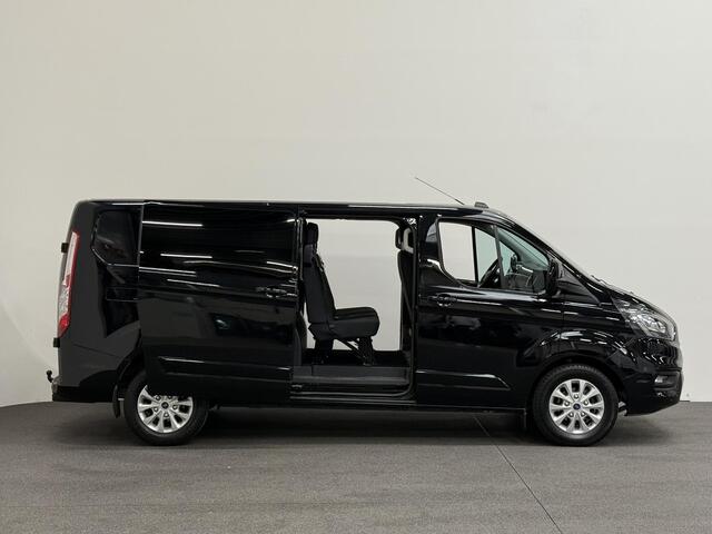 Ford Transit CUSTOM 300 2.0 TDCI L2H1 Limited Dubbele cabine Automaat Navi Airco 2 Schuifdeuren Trekhaak PDC Carplay DAB