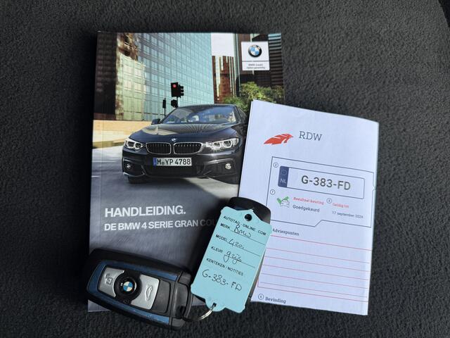 BMW 4-Serie Gran Coup� 420i High Executive Automaat M-Pakket/Leer.