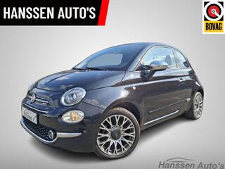 FIAT 500 1.2 Lounge Exclusive pano ecc navi carplay Top uitvoering