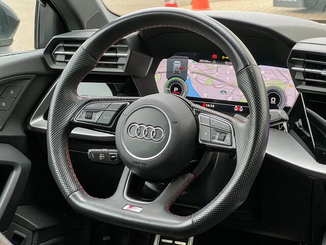 Audi A3 SPORTBACK 40 TFSIe 3x S Line/Leder/HeadUp/Camera/Dodehoek/Keyless/LED/Adaptive/Parkpilot/Virtual