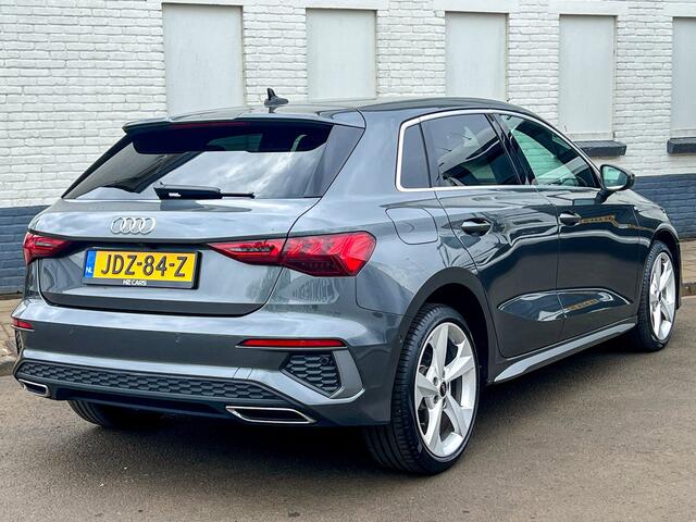 Audi A3 SPORTBACK 40 TFSIe 3x S Line/Leder/HeadUp/Camera/Dodehoek/Keyless/LED/Adaptive/Parkpilot/Virtual