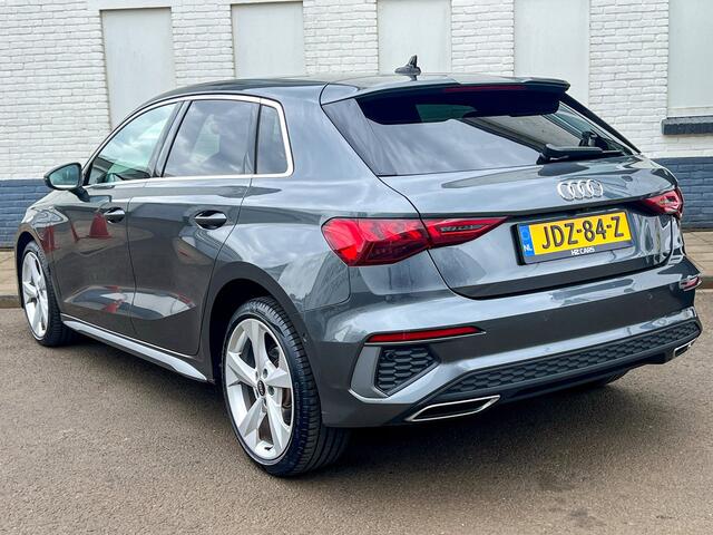 Audi A3 SPORTBACK 40 TFSIe 3x S Line/Leder/HeadUp/Camera/Dodehoek/Keyless/LED/Adaptive/Parkpilot/Virtual