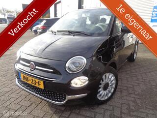 FIAT 500 1.0 Hybrid Lounge/Big Navi/Carplay/DAB/Airco/Cruise/Lm velgen/1st eig