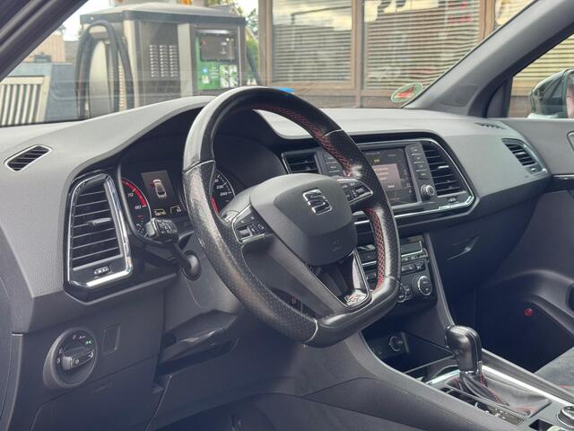 Seat Ateca 2.0 TSI FR 4DRIVE Black | Navi | Camera | Bi-Xenon | Apple/Android | Full-Led | Leder/Alcantara