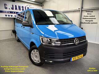 VOLKSWAGEN TRANSPORTER 2.0 TDI L2H1 - Dubbel cabine! | Airco | Climatic aircondioning | Parkeerhulp achter