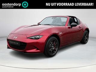 MAZDA MX-5 1.5 SkyActiv-G 132 Homura RF | Achteruitrijcamera | Stoelverwarming | Hardtop | Dodehoek-hulp | Climate-control | Grootlicht-assistent |