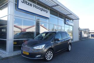 FORD GRAND C-MAX 1.5 Titanium 7p. TREKHAAK (1.300KG), WINTER PACK, CRUISE, CLIMA, NAVI, CAMERA, PDC V&A, APPLE CARPLAY/ANDROID AUTO, KEYLESS, ELEKT. ACHTERKLEP, 119.145KM