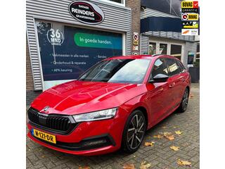 SKODA OCTAVIA Combi 1.0 TSI Sport Business Rood metallic / Apple carplay / Cruise / Sfeerverlichting / LED