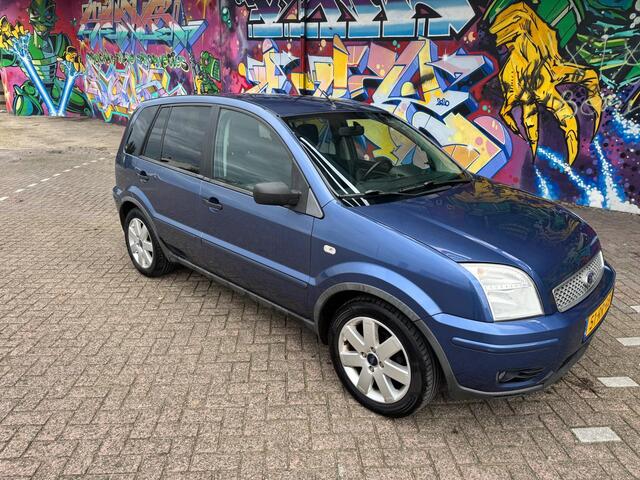 Ford Fusion 1.4-16V Futura airco elektrische ramen stereo sport velgen zeer nette auto apk mei 2027 rijd heerlijk bouwjaar 2005