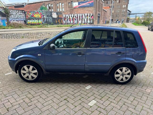 Ford Fusion 1.4-16V Futura airco elektrische ramen stereo sport velgen zeer nette auto apk mei 2027 rijd heerlijk bouwjaar 2005