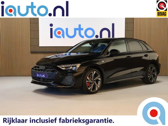 Audi A3 SPORTBACK 45 TFSI e 272pk S edition Competition Pano/MatrixLED/Navi+/Keyless/Camera/Head-up/Sonos/ACC/Dodehoek