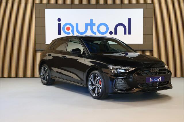 Audi A3 SPORTBACK 45 TFSI e 272pk S edition Competition Pano/MatrixLED/Navi+/Keyless/Camera/Head-up/Sonos/ACC/Dodehoek