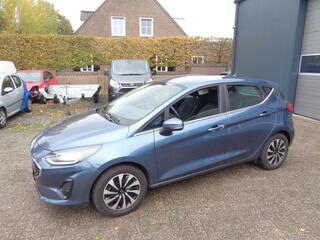 FORD FIESTA 1.0 EcoBoost Hybrid Titanium Ecc, Navigatie, Led, PDC, Chroom