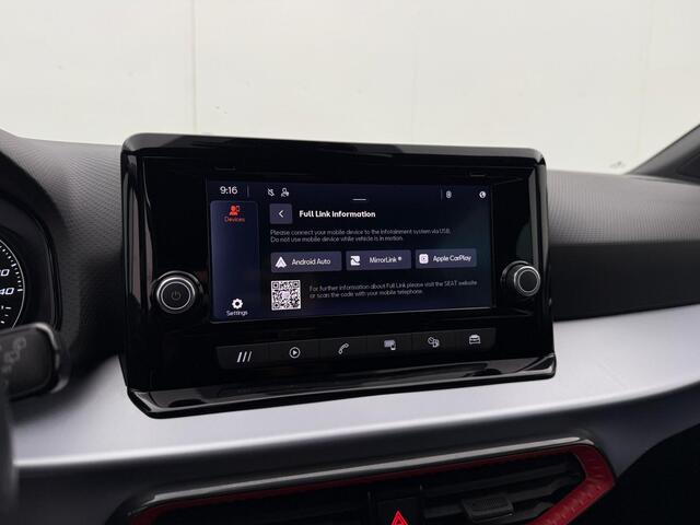 Seat Ibiza 1.0 FR | Cruise Control | Lane Assist | Stoelverwarming | Apple CarPlay | Climate Control