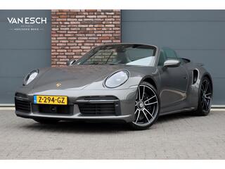 PORSCHE 992 911 Cabrio 3.8 Turbo S | Keramisch | Vierwielbesturing | Burmester High End | Adaptive Cruise Control | Liftsysteem | Sport Chrono | 18-wegs Memory | PASM | Sportuitlaat |