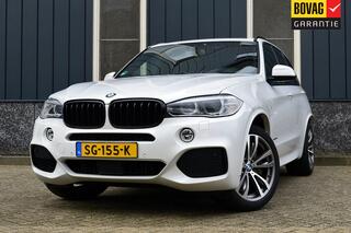 BMW X5 xDrive50i High Executive 7p. Rijklaarprijs-Garantie Panorama dak Leder Navigatie Head-up 20 Inch