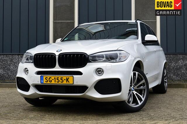 BMW X5 xDrive50i High Executive 7p. Rijklaarprijs-Garantie Panorama dak Leder Navigatie Head-up 20 Inch