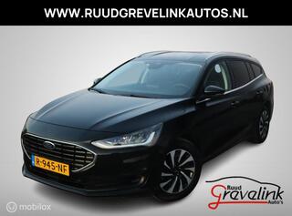 FORD FOCUS Wagon EcoBoost Hybrid 125 PK H6 (FACELIFT MODEL) Titanium Style Navigatie Chroom DonkerGlas