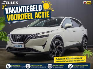 NISSAN QASHQAI 1.3 MHEV Xtronic N-Connecta | Stuur en Stoelverwarming | Apple Carplay & Android Auto |  Parelmoer Lak | 360 Camera | 19 Inch velgen