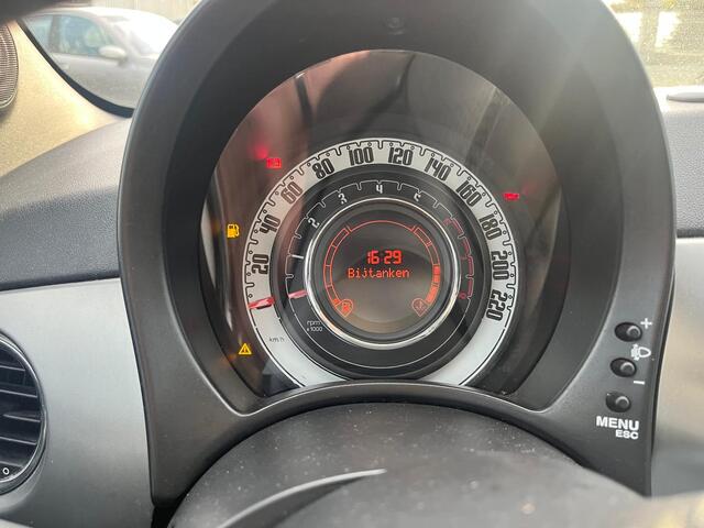 Fiat 500 0.9 TwinAir Lounge airco half leer elec ramen