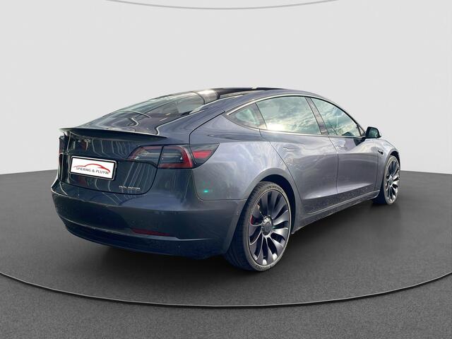 Tesla Model 3 Performance AWD 75 kWh SOH 95% | Pano | Stoelverw |
