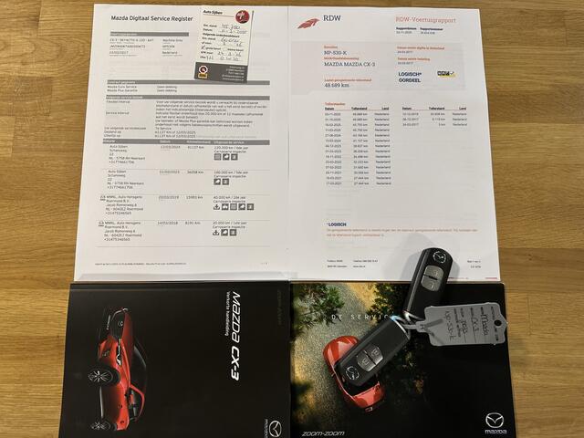 Mazda CX-3 2.0 SkyActiv-G 120 GT-Luxury Automaat / 1e eig. in staat met 50.000km
