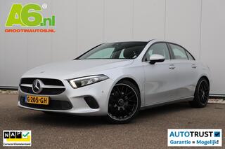 MERCEDES-BENZ A-KLASSE 200 Business Solution Automaat Half Leder Full LED Sportstoelen Widescreen Carplay Android Navigatie Achteruitrijcamera Clima Cruise 19 inch AMG Look Velgen Nieuwe Banden! Stoelverwarming